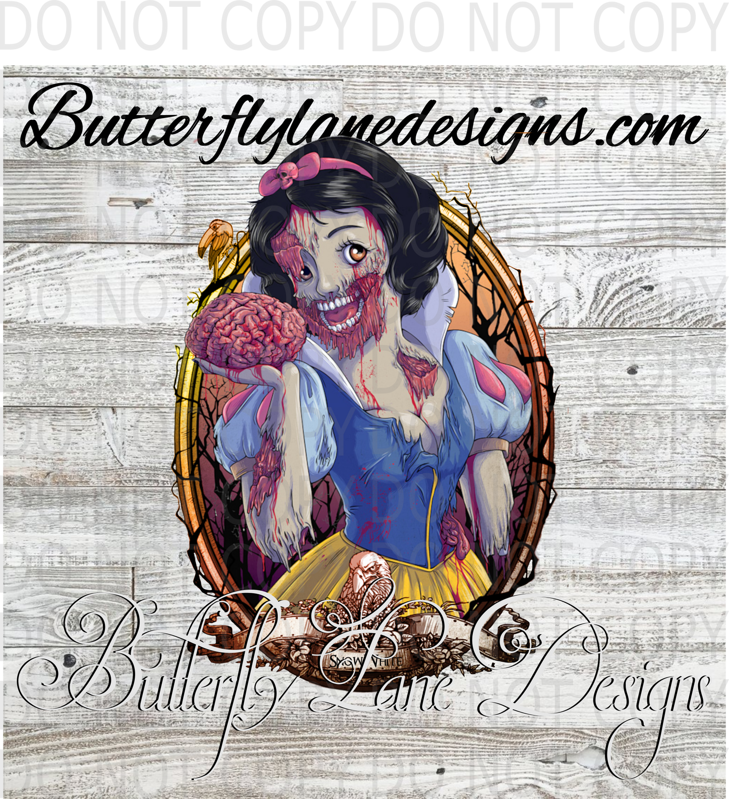 Snow White-zombie :: Clear Decal :: VC Decal