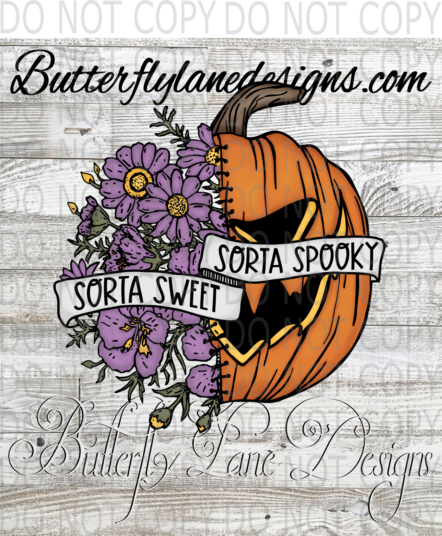 Sorta Sweet-Sorta Spooky :: Clear Decal :: VC Decal