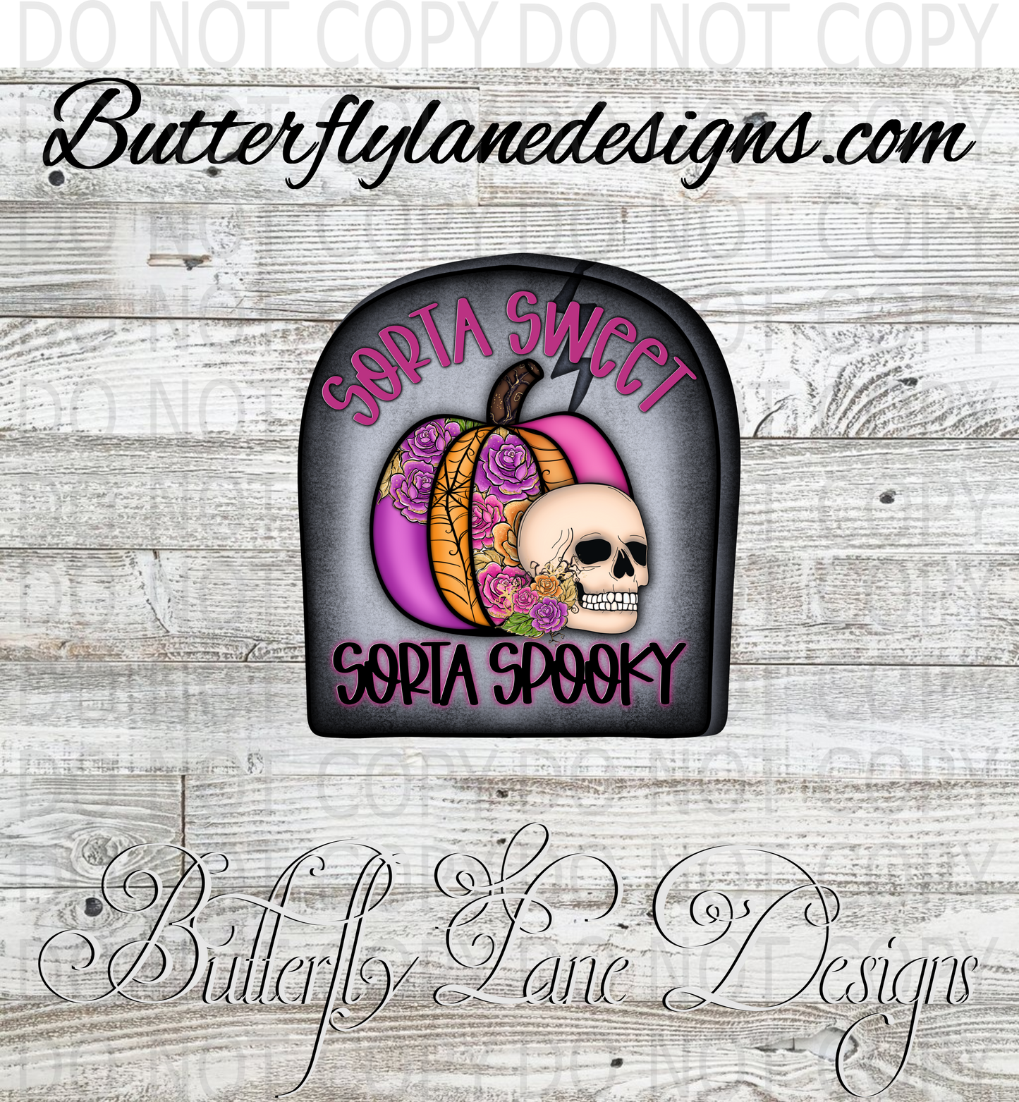 Sorta sweet-sorta spooky tomb : Clear Decal :: VC Decal