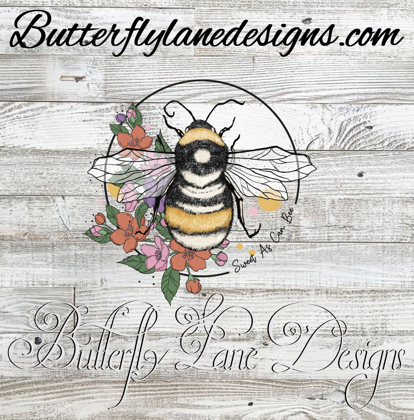 Sweet as can bee :: Clear Decal :: VC Decal
