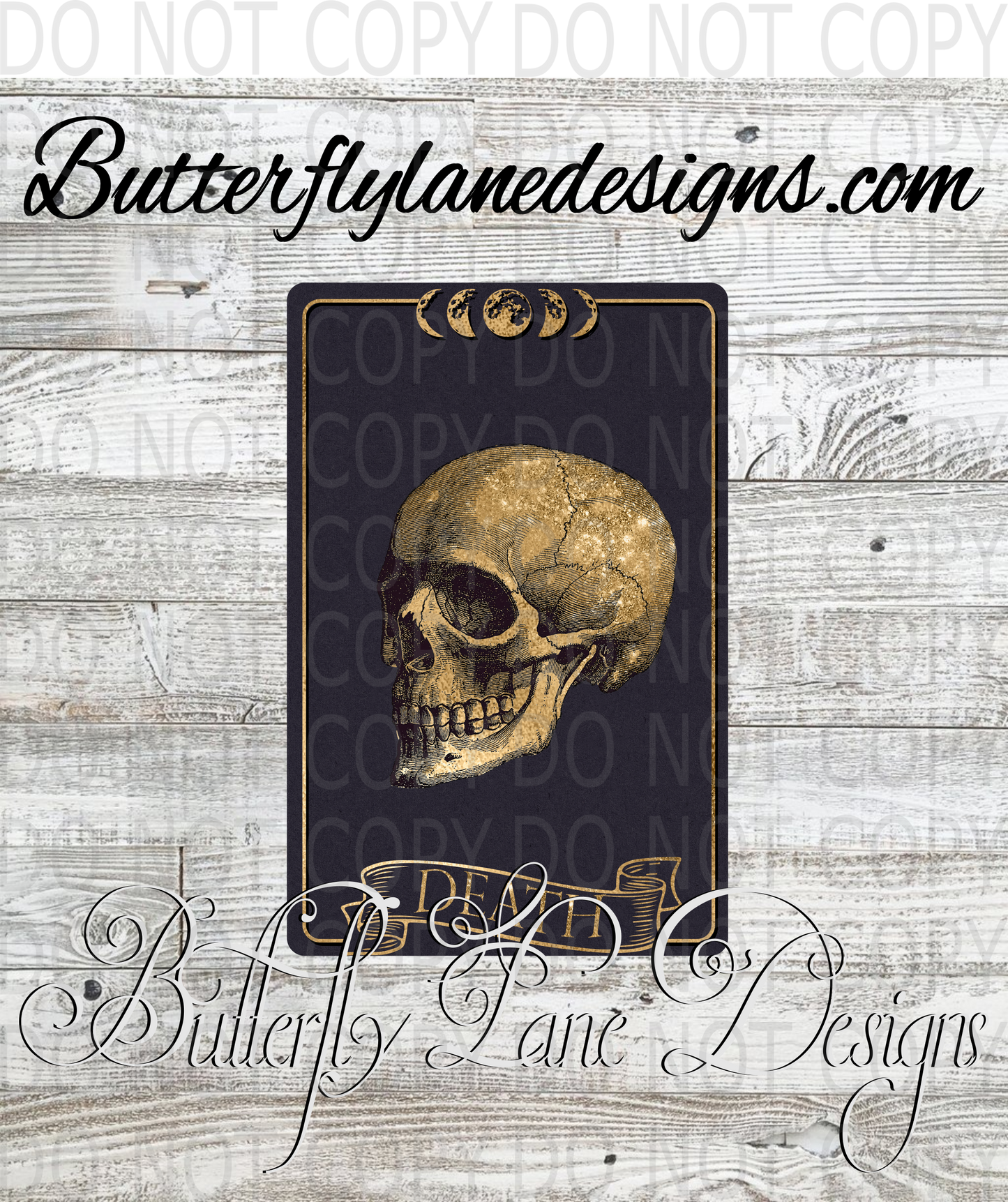 Tarot-Death-Clear Decal :: VC Decal