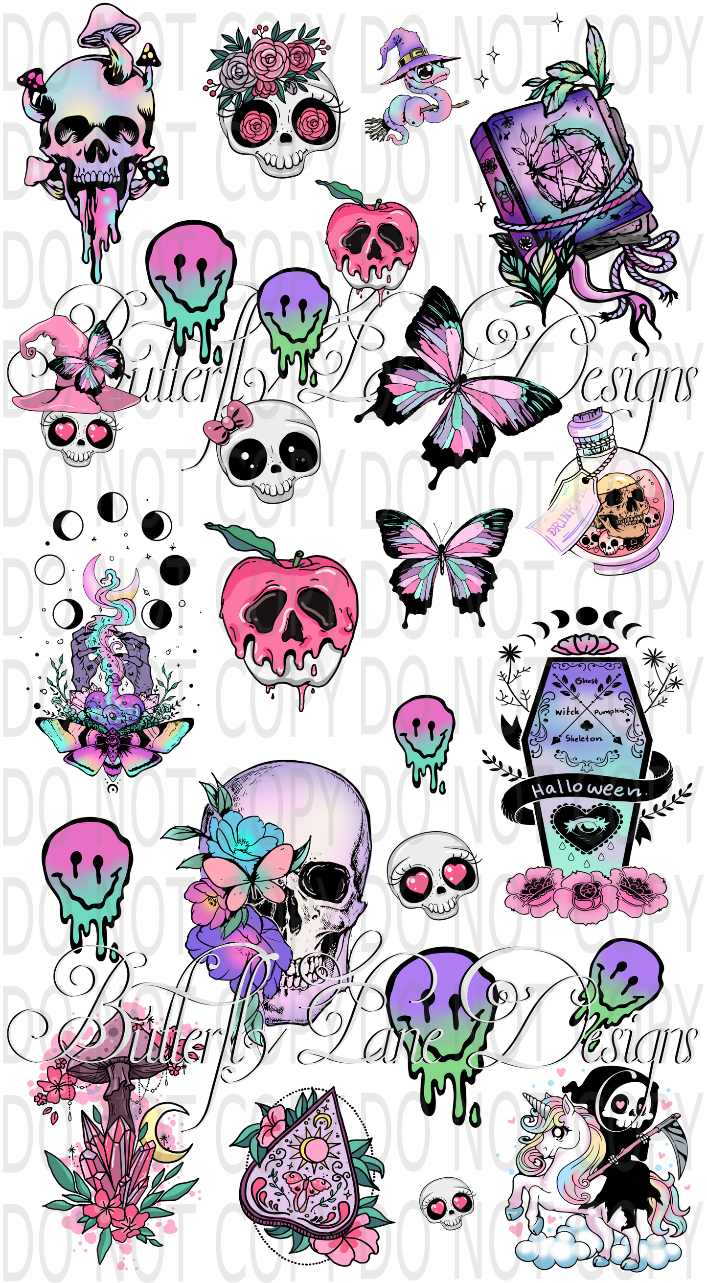 Halloween 1-Pink :: V.C. Sheet