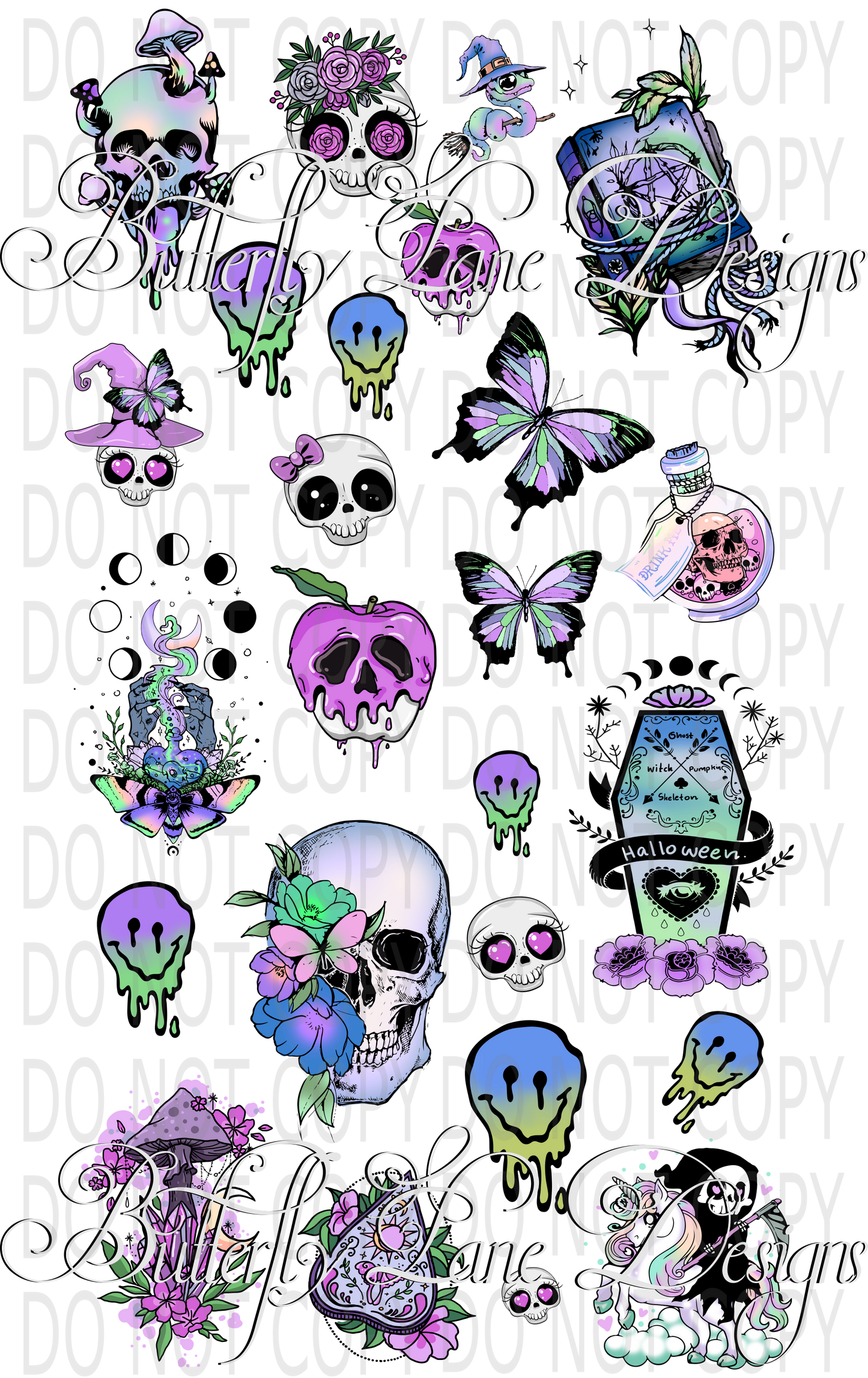 Halloween 2-Purple :: V.C. Sheet