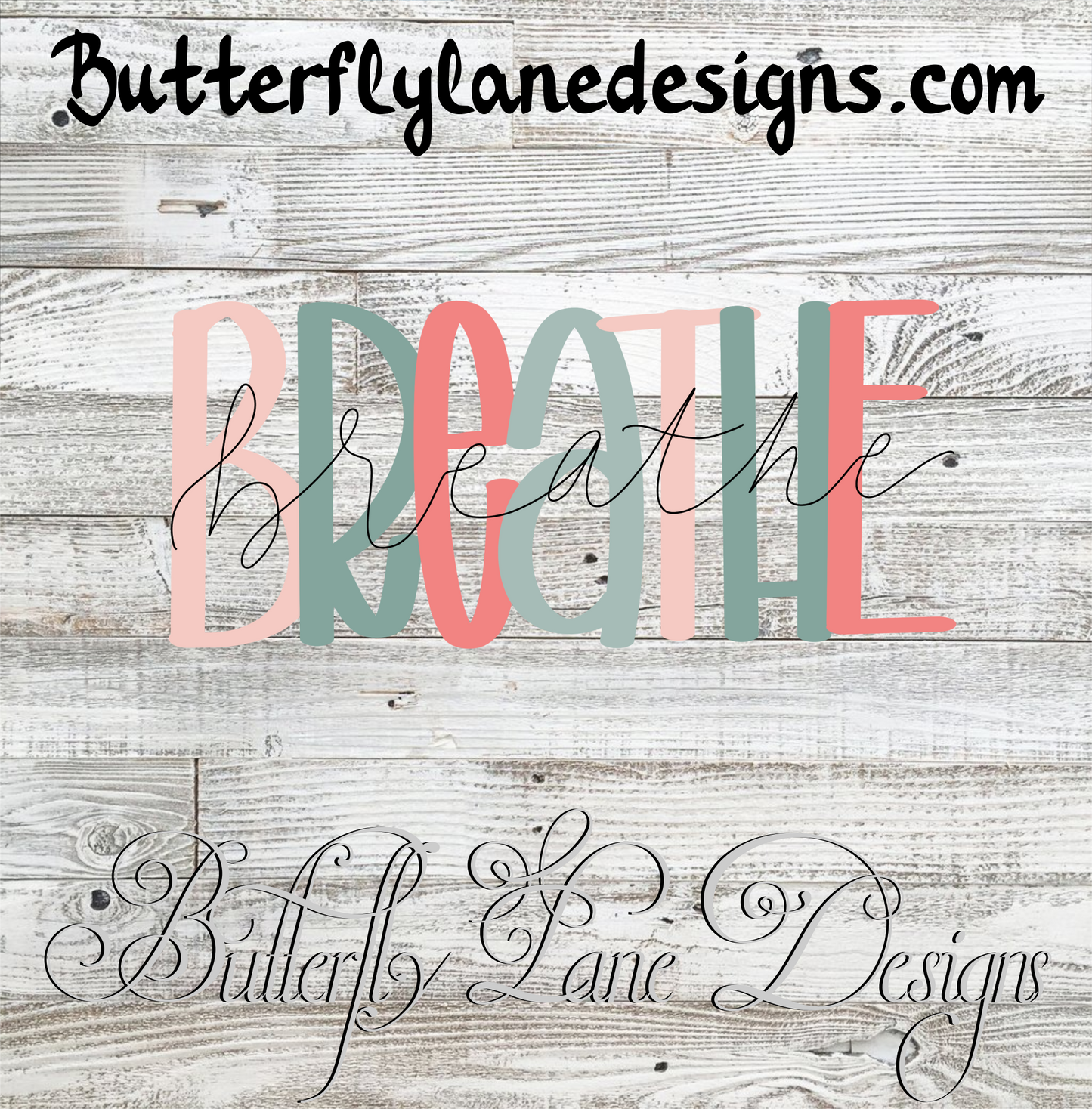 Breathe In Pastels:: Clear Cast Decal