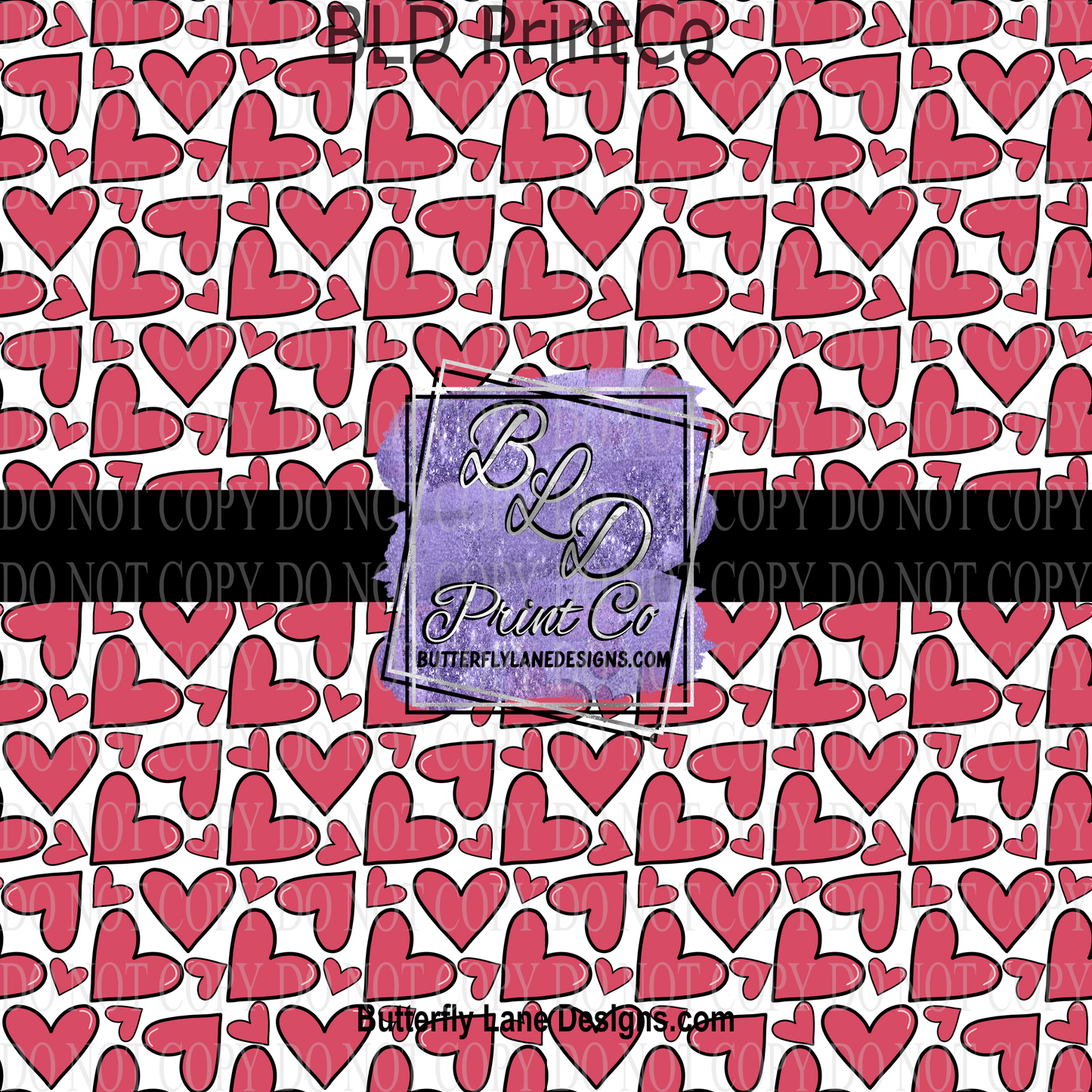 All my Hearts  1 PV 877  Patterned Vinyl