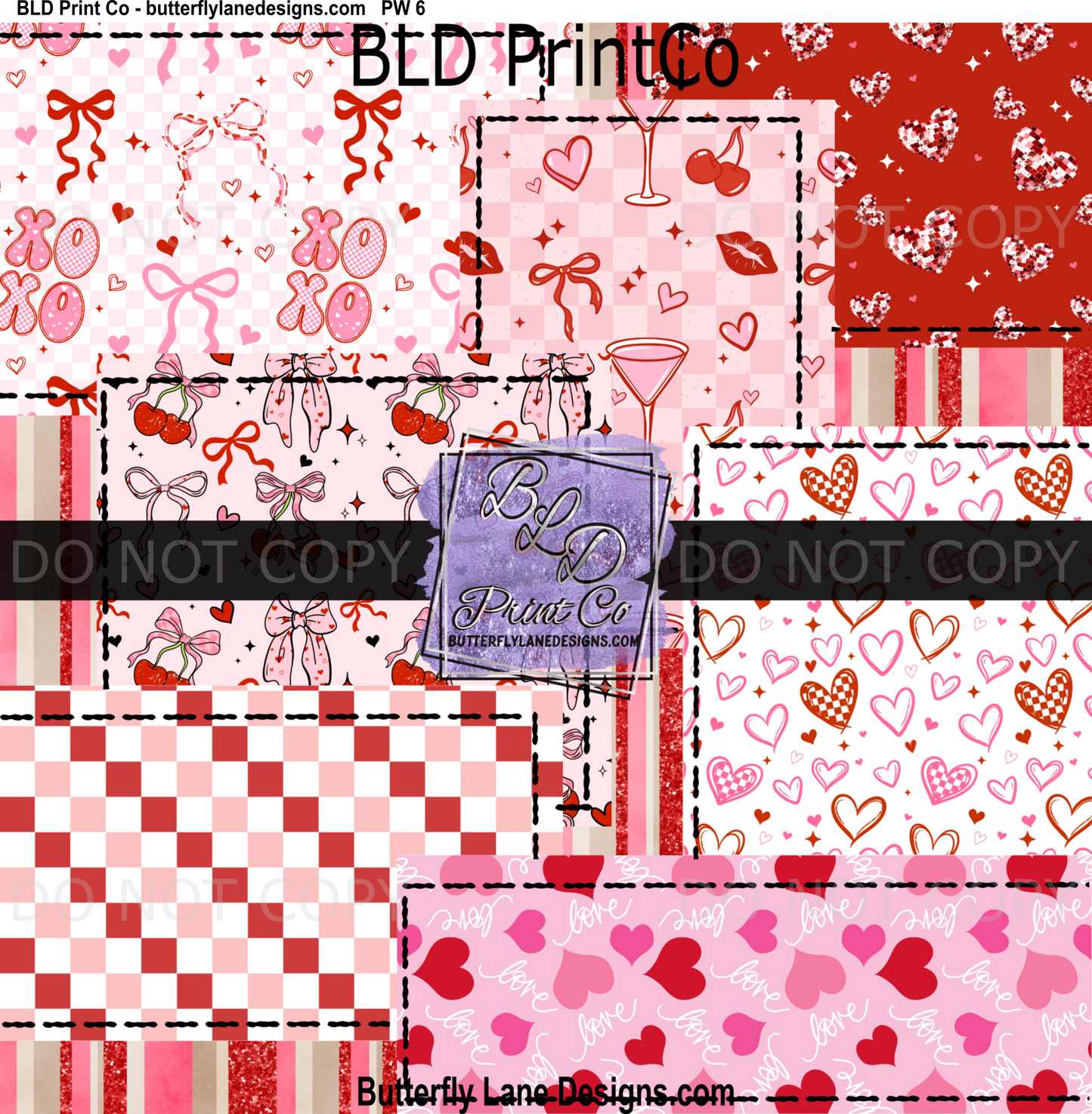 Love-Valentine patchwork BLD - PW6