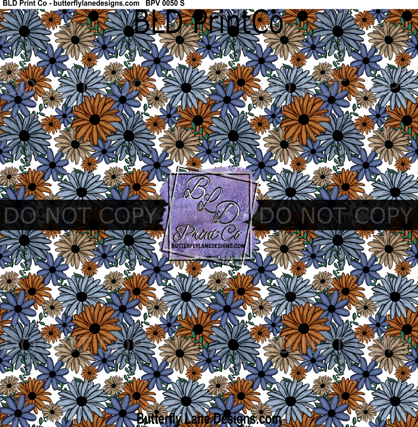 Earth tone Florals-BPV0050