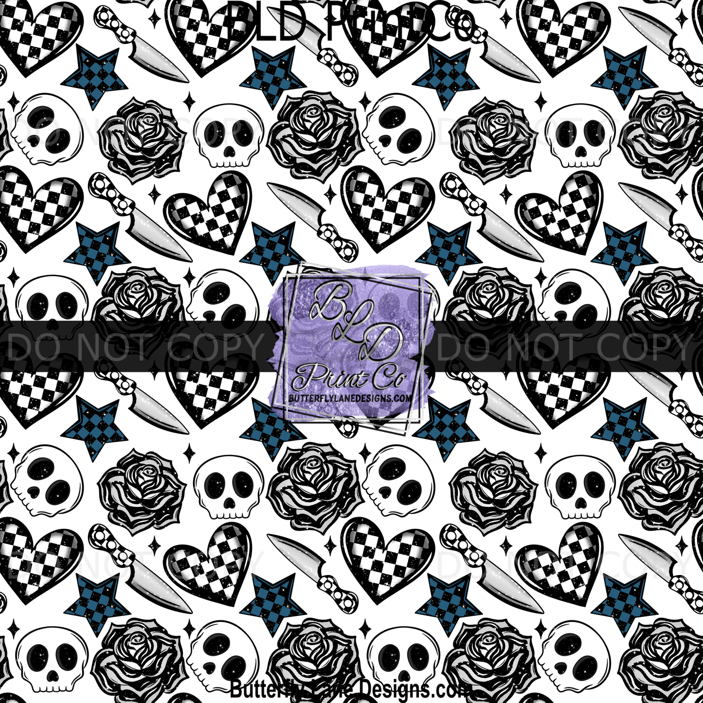 Skulls & Roses with an occasional Knife-BPV0094