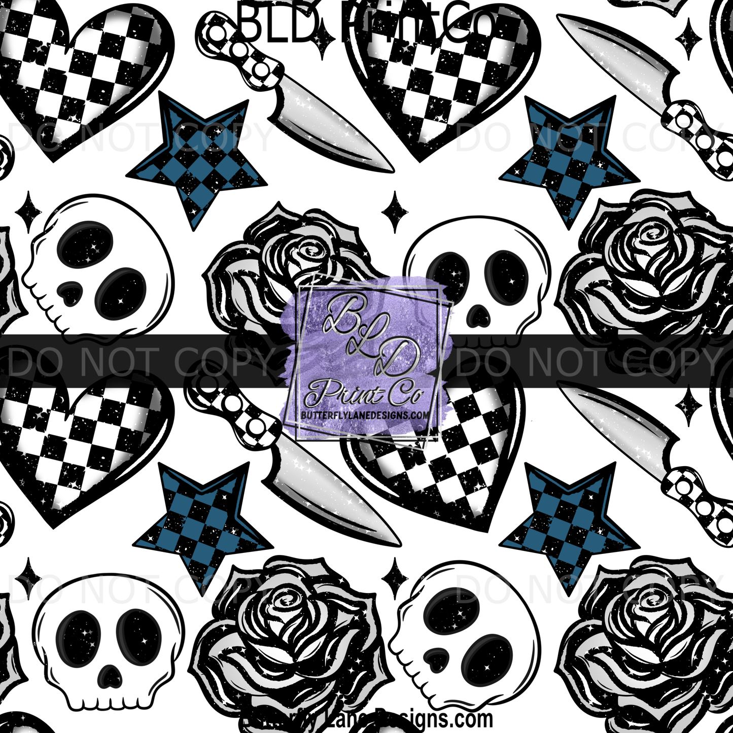 Skulls & Roses with an occasional Knife-BPV0094