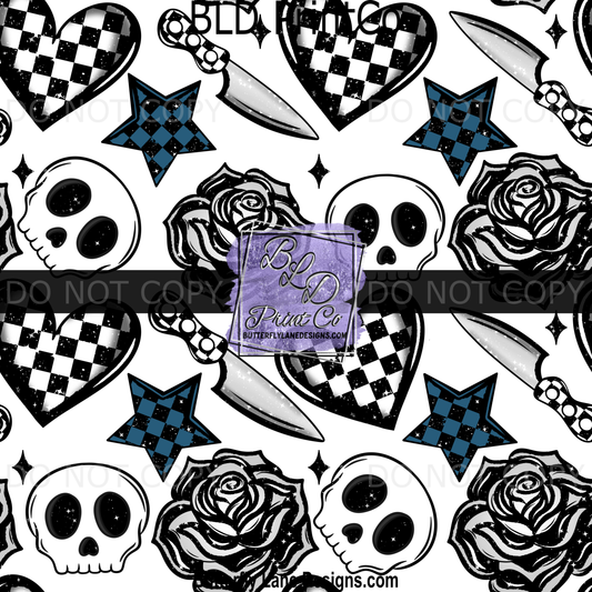 Skulls & Roses with an occasional Knife-BPV0094