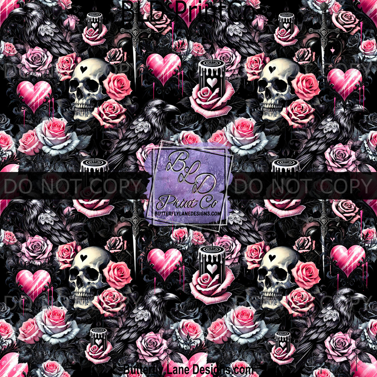 Pink & Black Goth BPV106