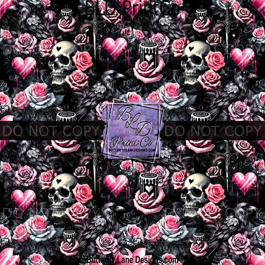 Pink & Black Goth BPV106