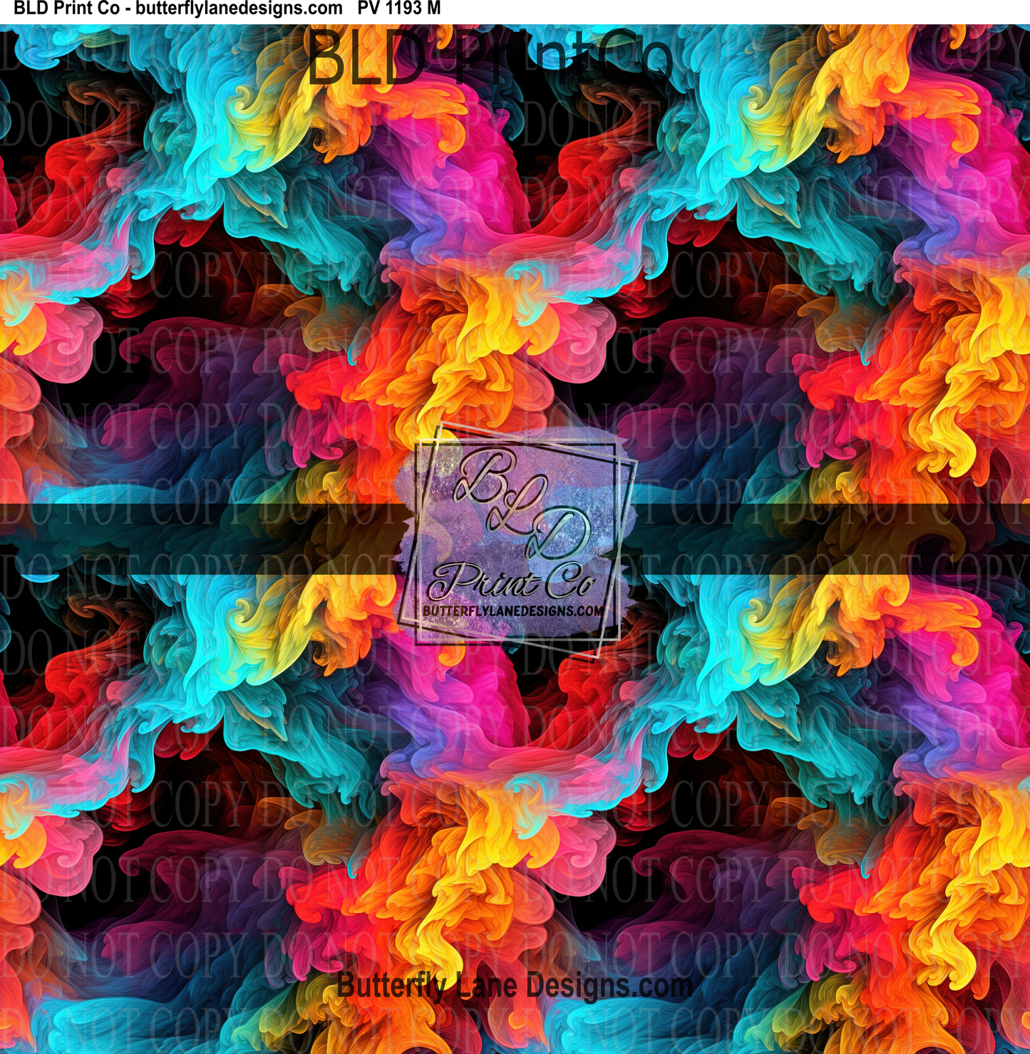 Bright Neon deep smoke effect PV 1193   ::  Patterned Vinyl