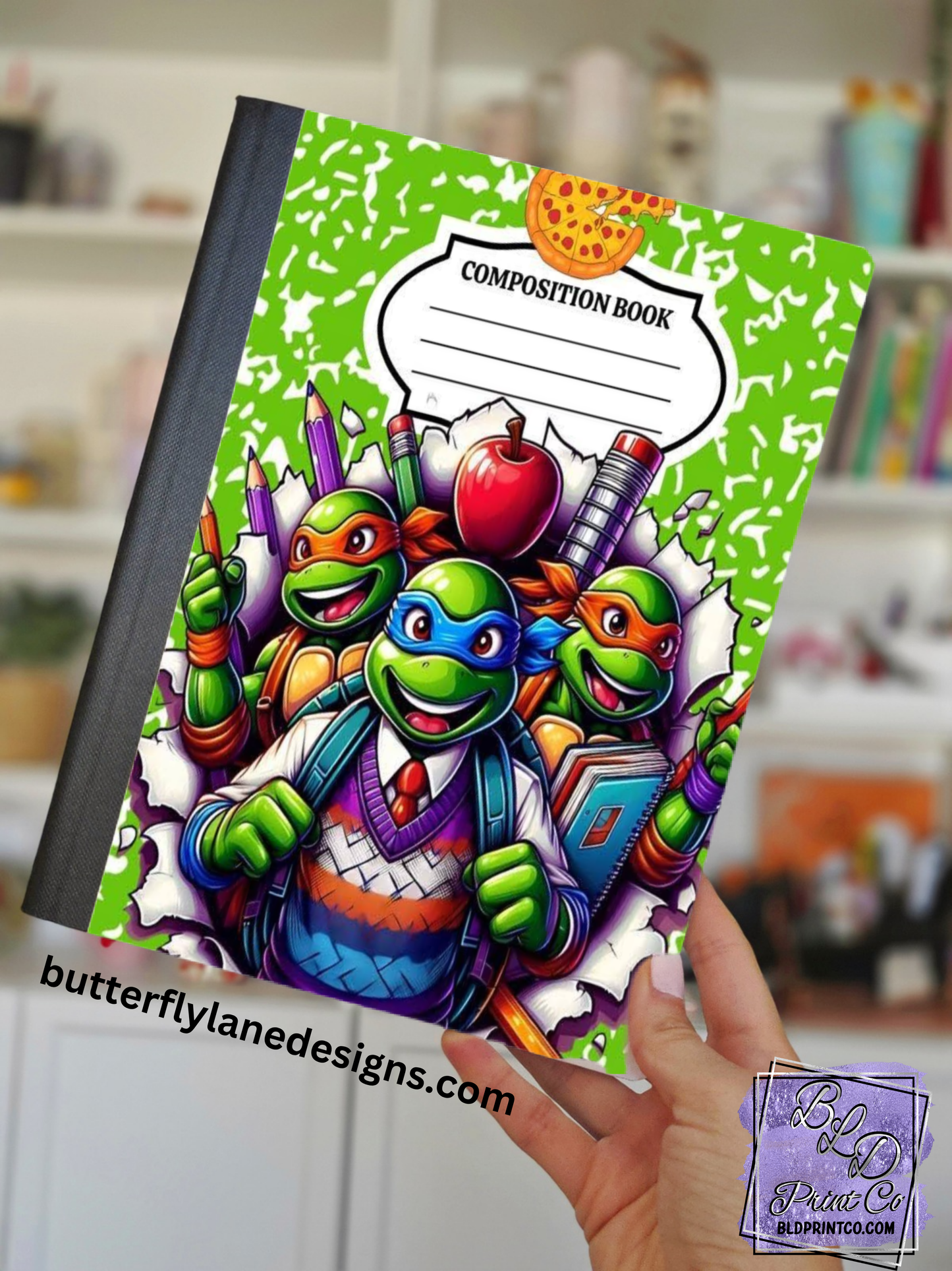 Hero Turtles| Composition Notebook Cover | C114