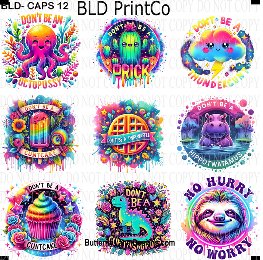 CAPS 12 Don't Be_Adult -Neon-