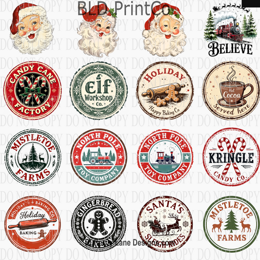 CAPS 58 Vintage Christmas