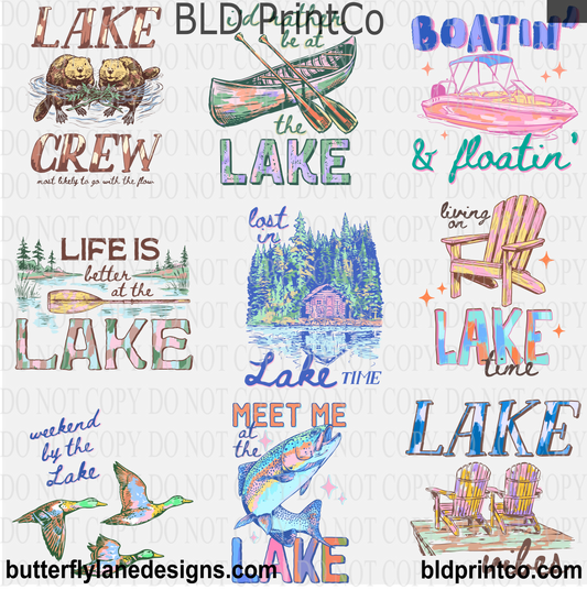 Lake Life Collection | Retro Aesthetic Icons | CAPS 82
