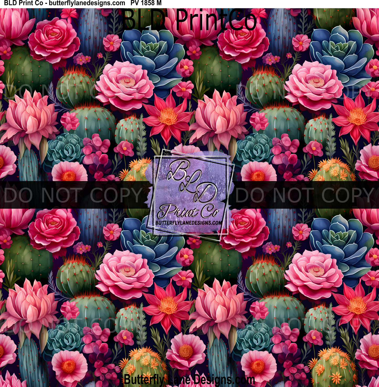 Cactus Florals PV 1858