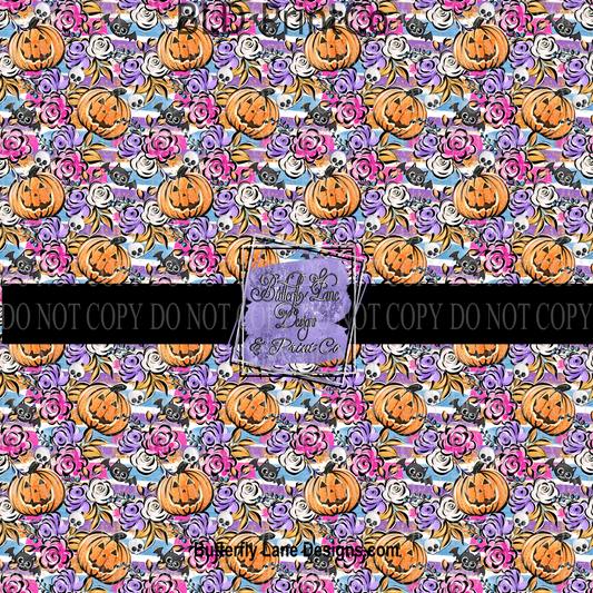 Cute Spooky Halloween PV 662 Patterned Vinyl