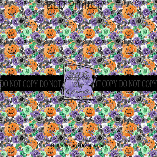 Cute Spooky Halloween PV 664 Patterned Vinyl