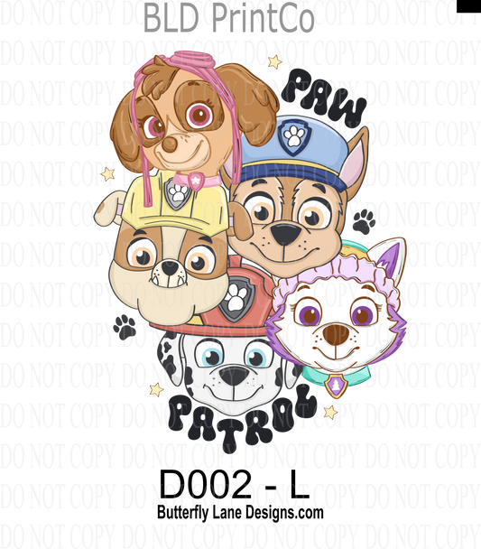 D0002 Paw Patrol