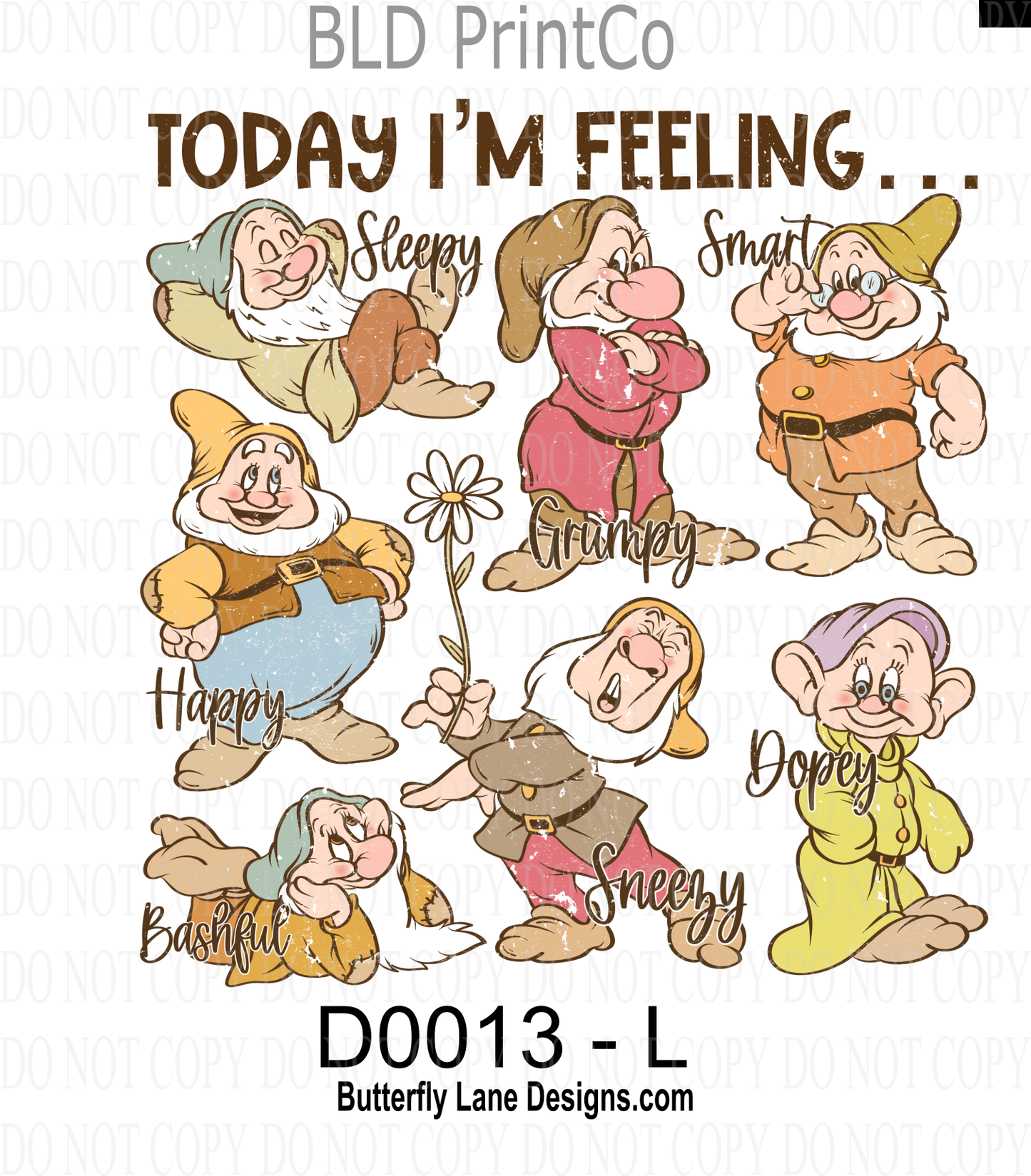 D0013 7 Dwarfs- Today I'm feeling