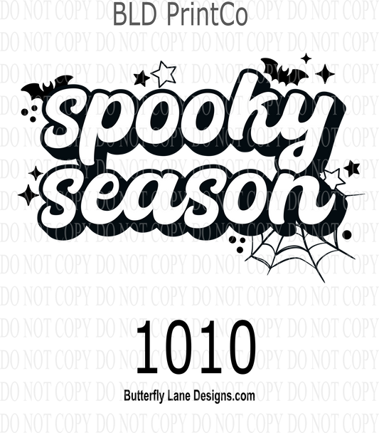 D 1010 Black & White_Spooky Season Text