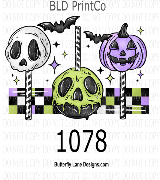 D 1078 Spooky pops- Element