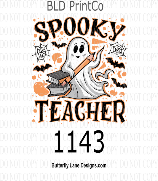 D1143 Spooky Teacher