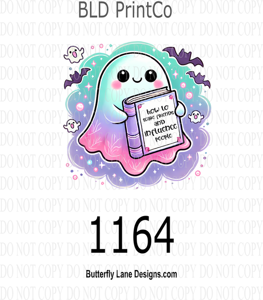 D1164 Cute Ghost-How to scare friends