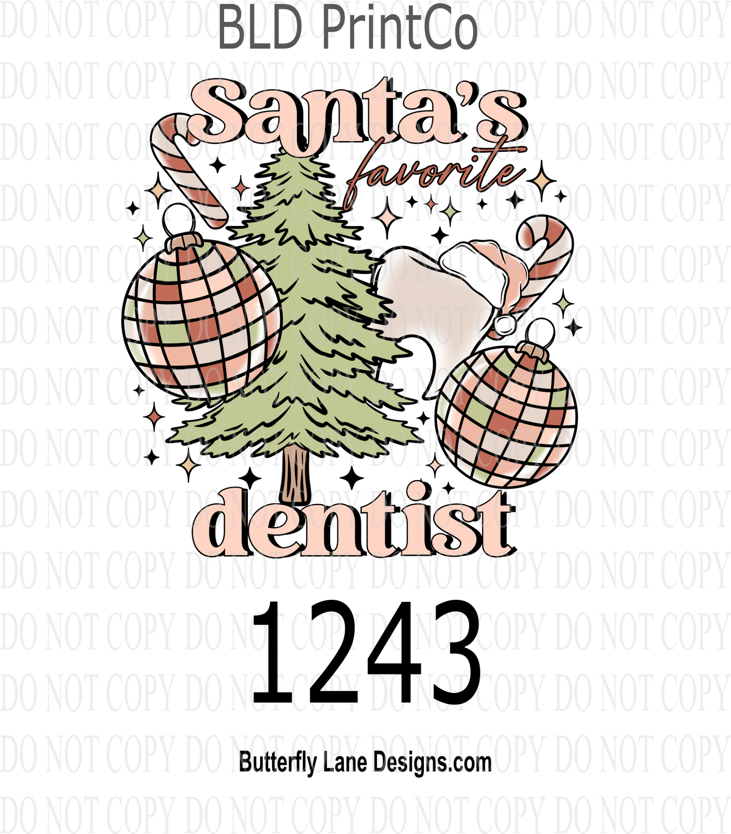 D1243  Santa's_Fav_Dentist