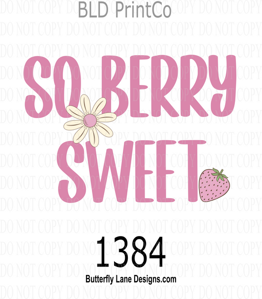 D1384 So berry Sweet