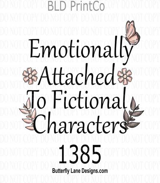 D1385 Emotionally attached to fictional characters