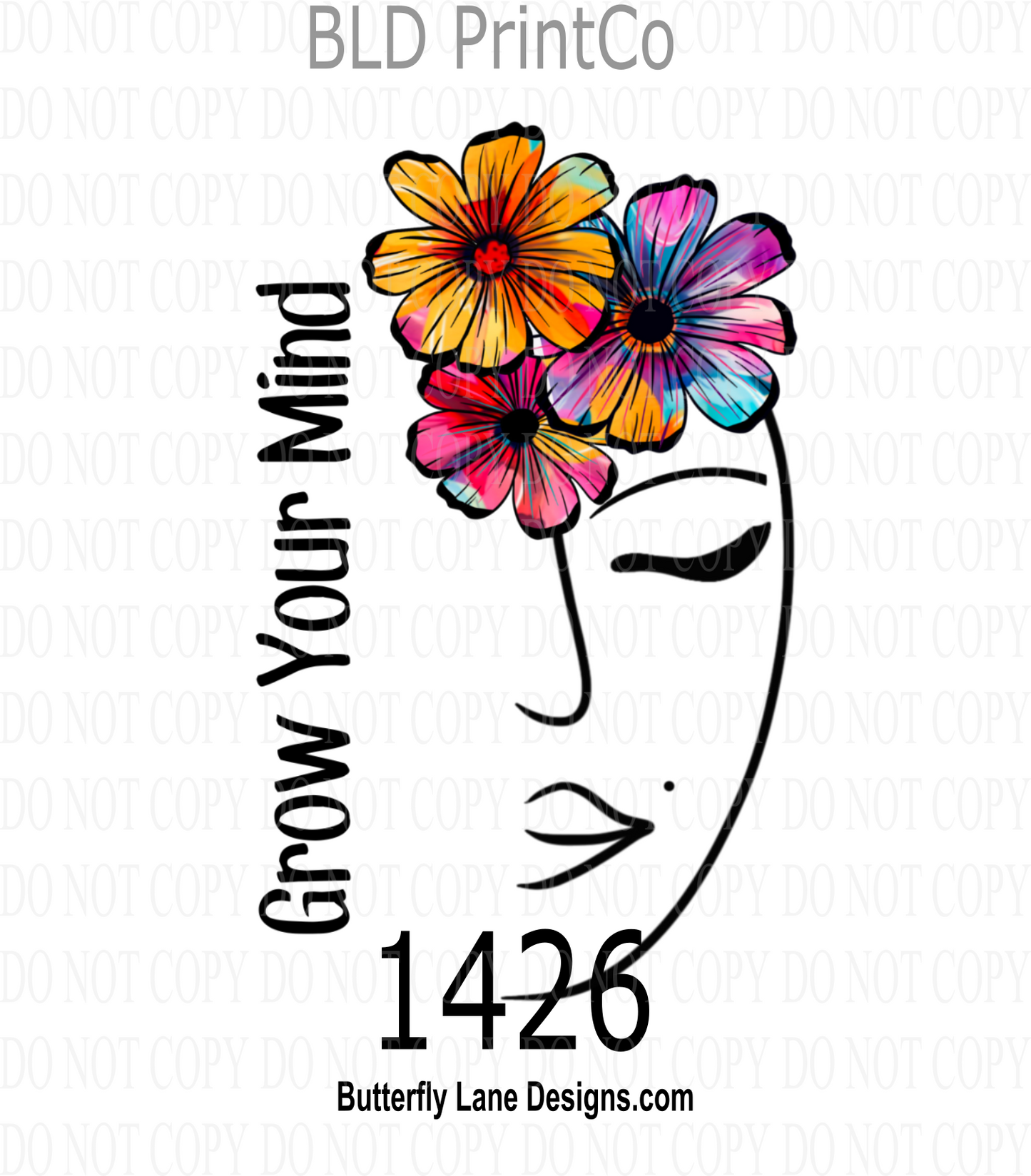 D1426 Grow your mind- BLDE