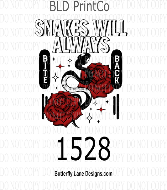 D1528 Snakes will always bite back