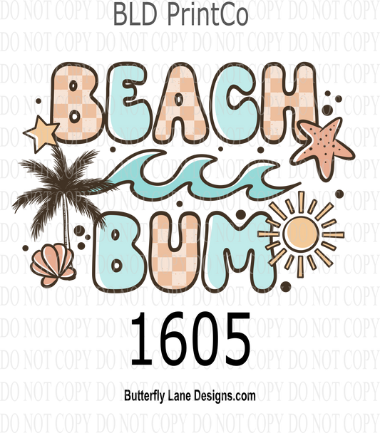 D1605 Beach Bum