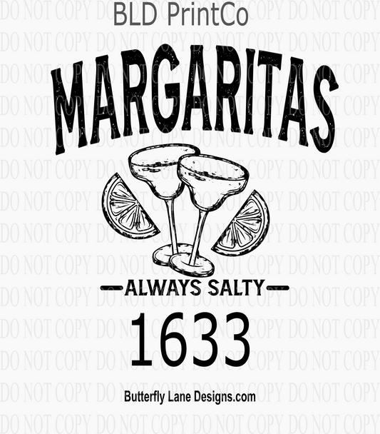 D1633 Margaritas_Single_Color