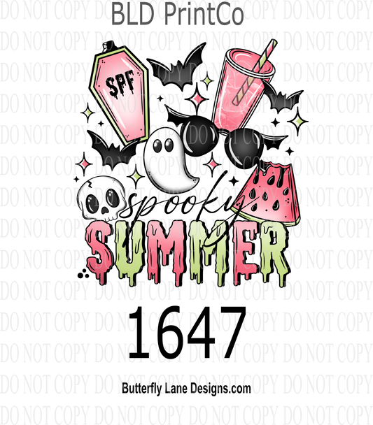 D1647 Spooky Summer