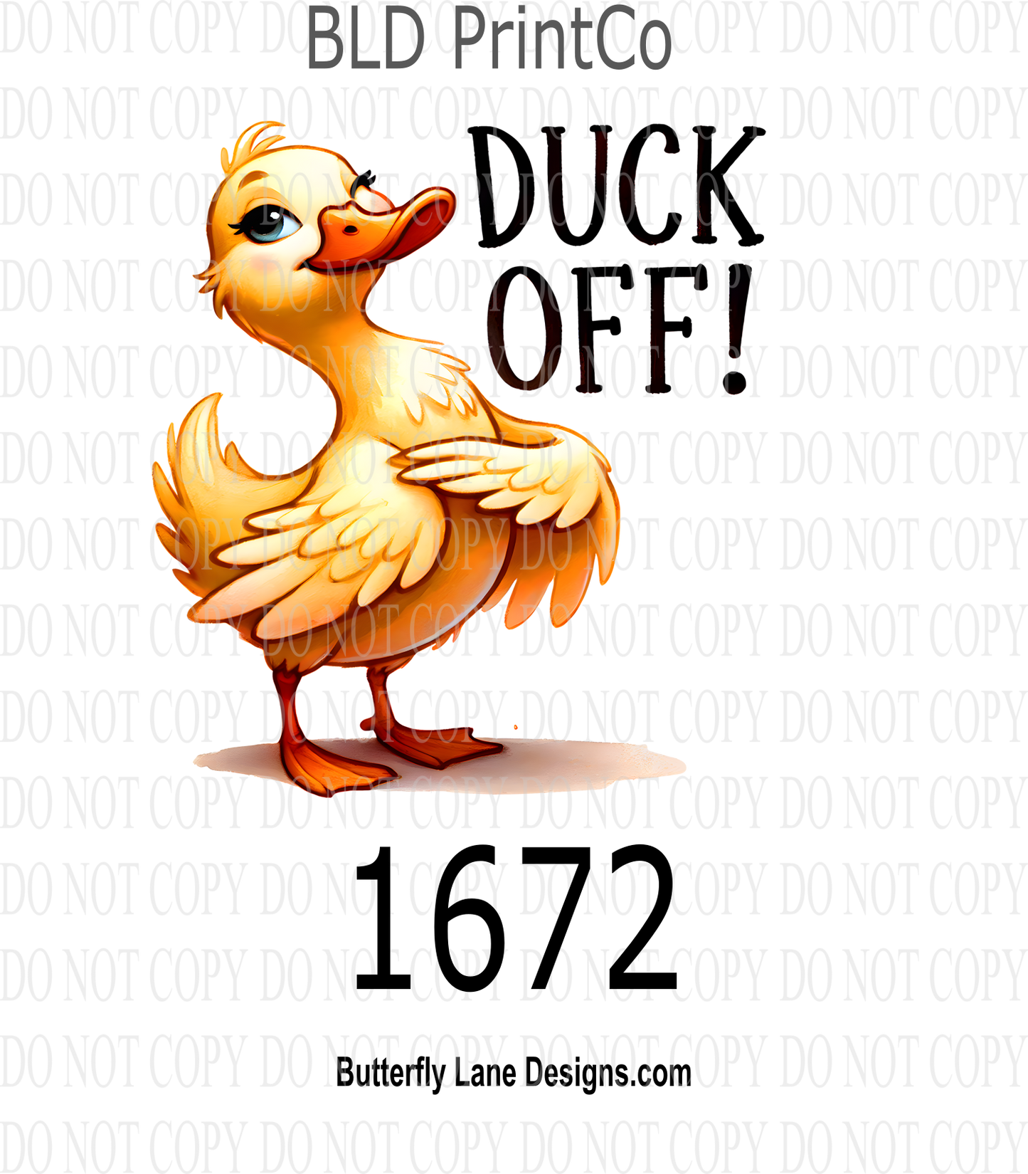 D1672 Duck Off
