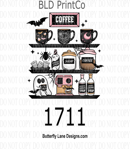D1711 Halloween_Coffee_Bar