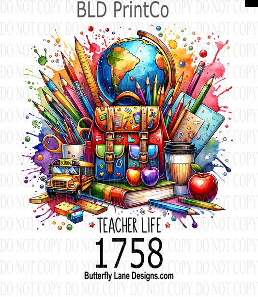 D1758 Teacher Life