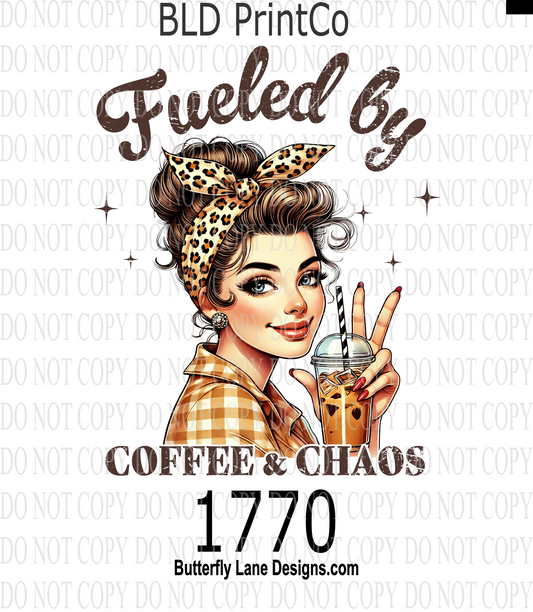 D1770 Fueled by Coffee & Chaos