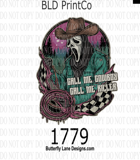 D1779 Call me cowboy-Call me killer