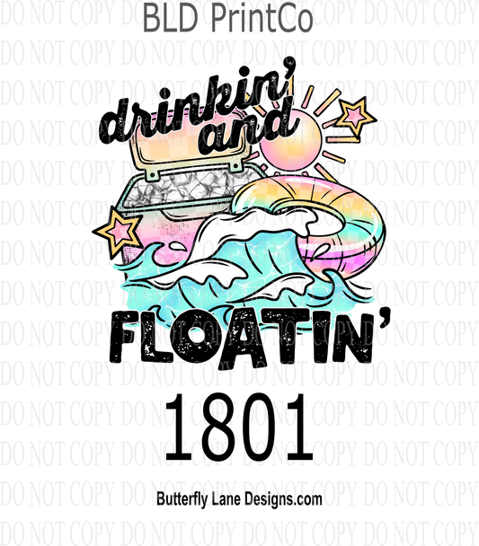 D1801 Drinkin & Floatin