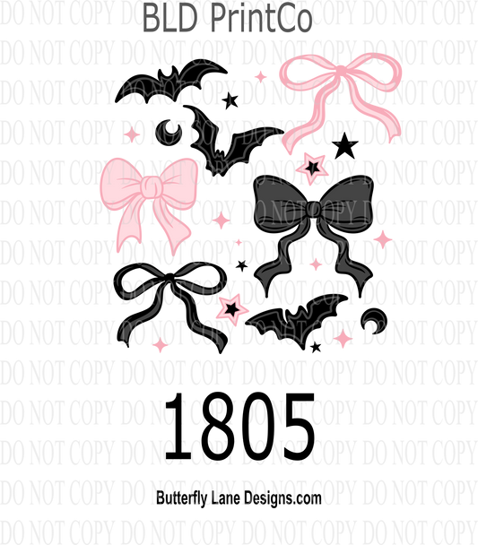 D1805 Bats & Bows