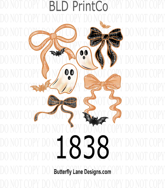 D1838 Orange_Bows_And_Ghosties