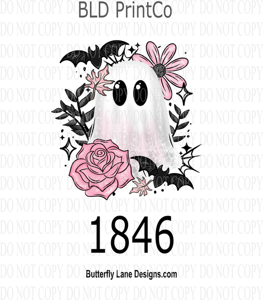 D1846 Pink_Floral_Ghost
