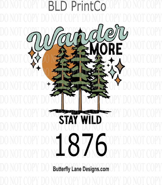 D1876 Wander_More -Stay wiild