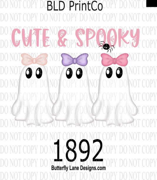 D1892 Cute & Spooky - Hand drawn