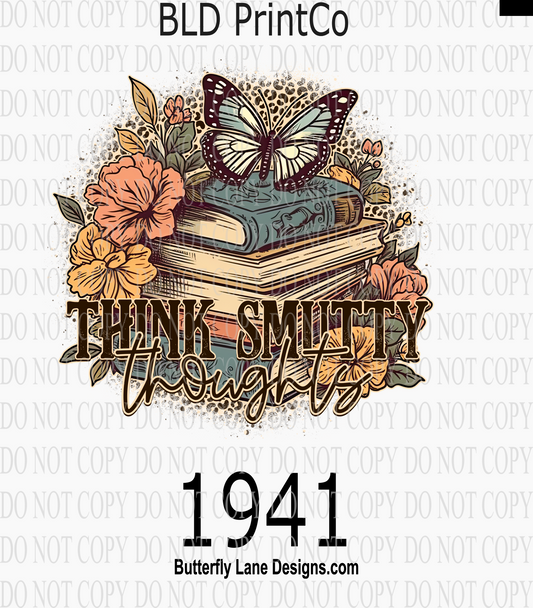 D1941 Think Smutty Thoughts-bookish